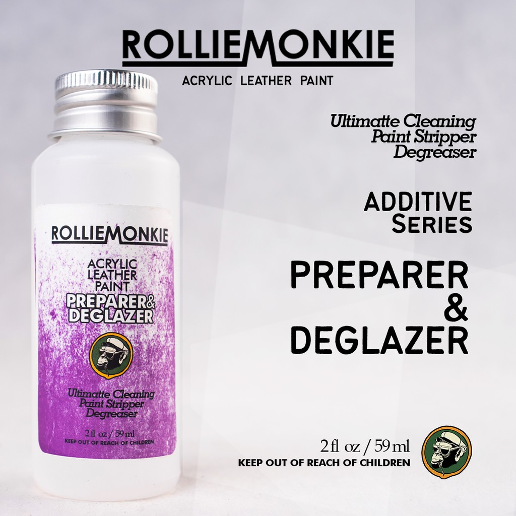 

Rolliemonkie Cat Acrylic Leather Preparer & Deglazer