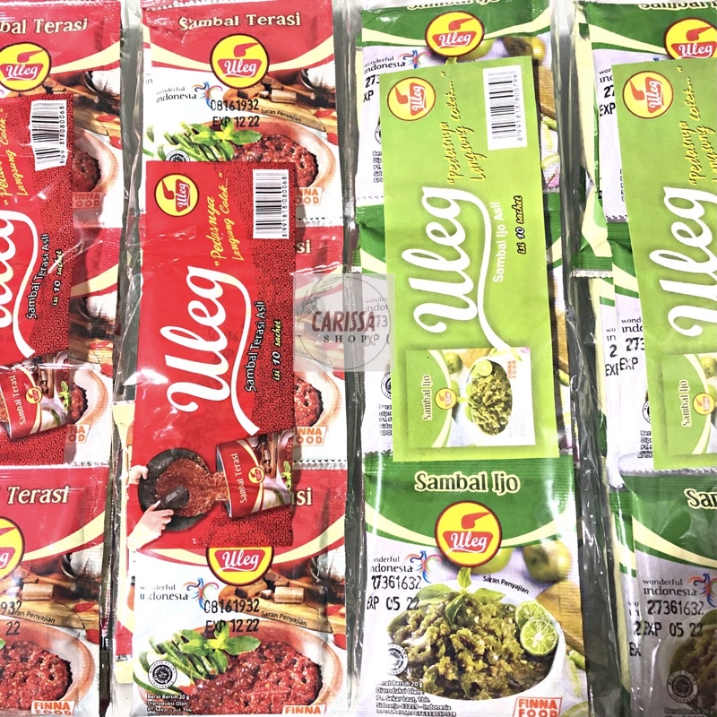 

Sambal Finna Uleg Sambal Sachet (1 Renceng isi 10sachet)