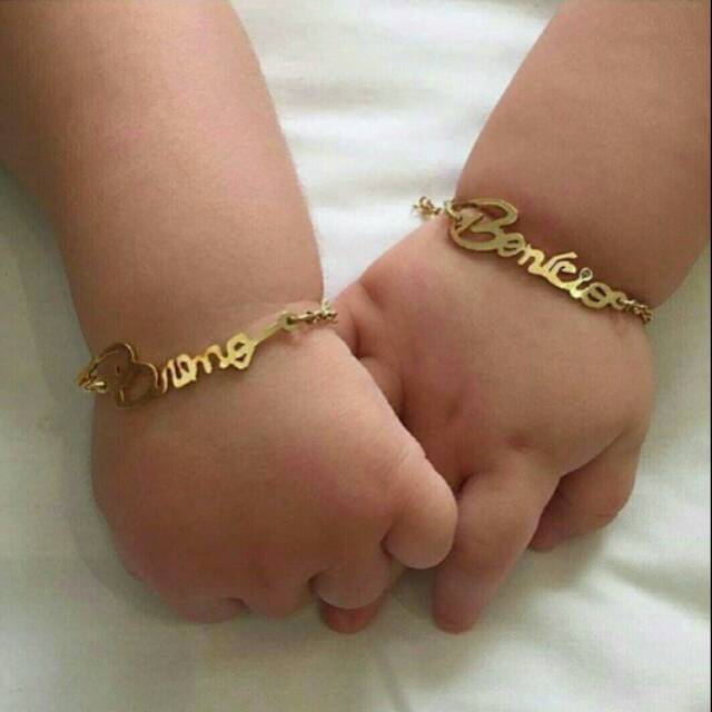 Gelang anak / Gelang Titanium / gelang wanita titanium anti karat / gelang pria