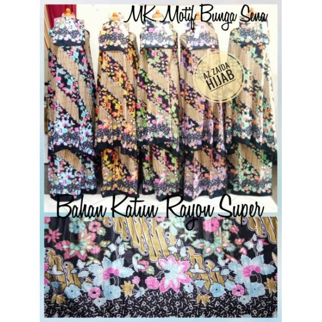 Mukena bali Motif Batik sena