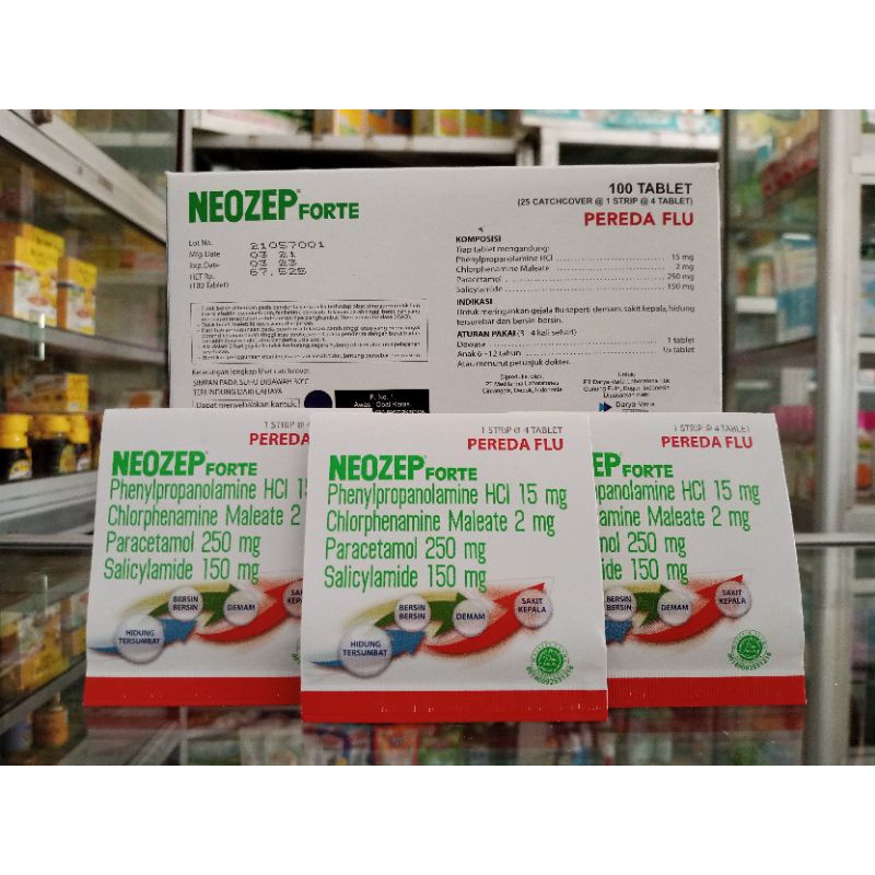 Neozep Forte 1 Strip @4 Tablet - ED 11/2024