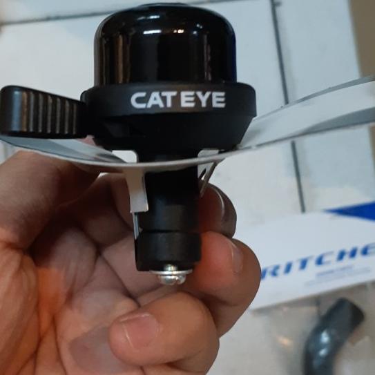 ➹ bell sepeda cateye bell cateye eye pb 1000 ✩