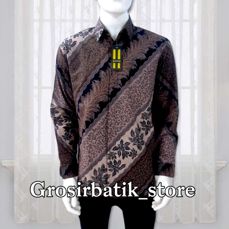 BAJU KEMEJA BATIK COUPLE AYAH DAN ANAK PREMIUM KATUN FURING MOTIF MEWAH