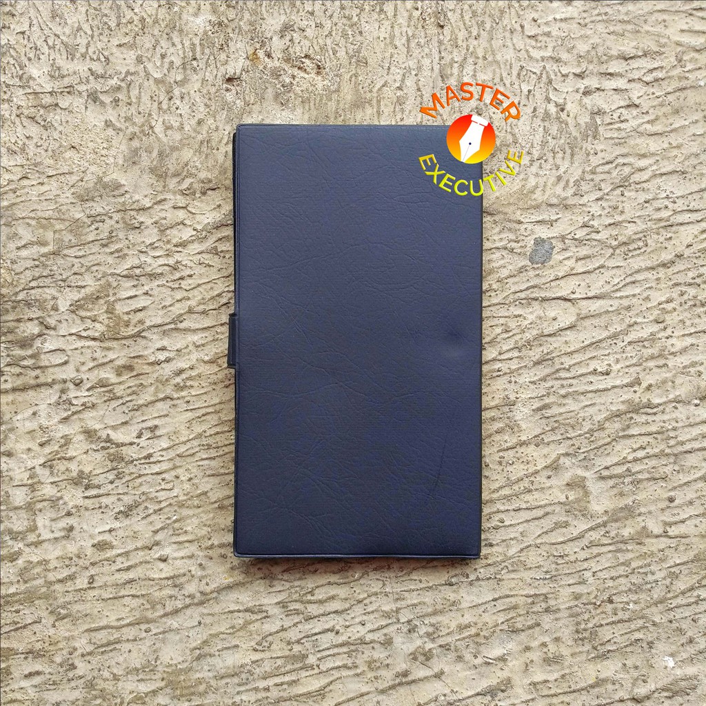 Erica Agenda Kancing Tipis 611 Hitam Black / Planner