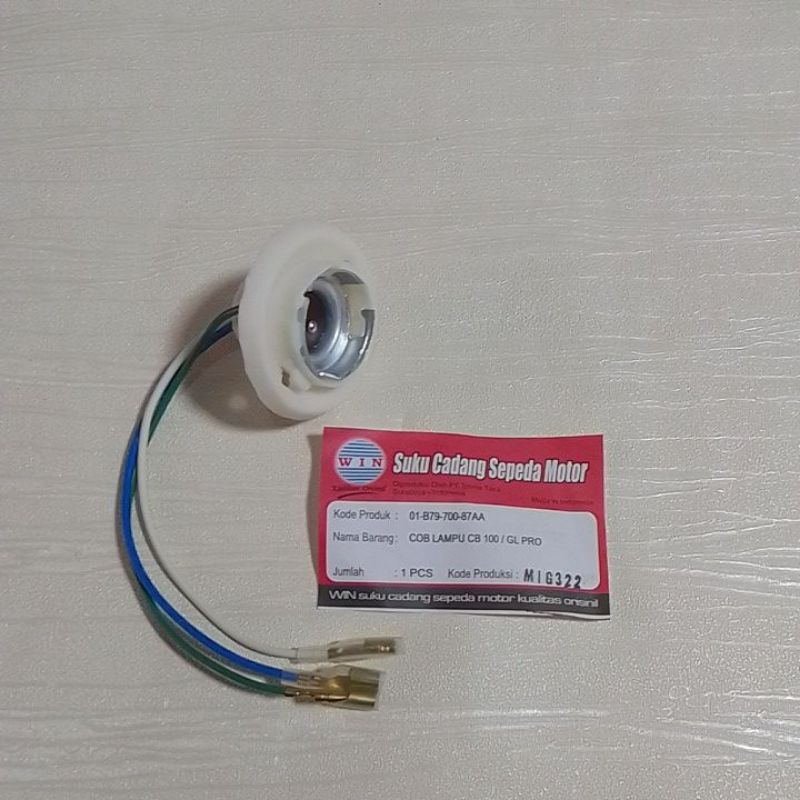 COB Lampu Gl Pro fitting lampu depan Honda lampu depan Gl pro cob lampu depan CB 100, Gl pro, GL 100