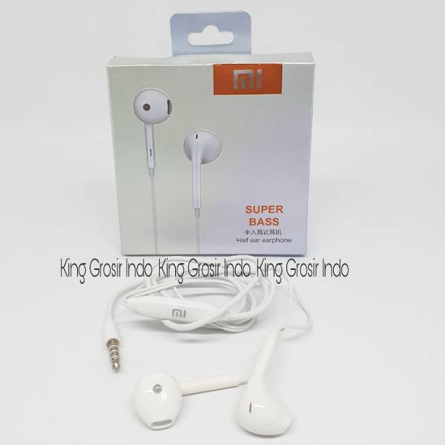 Handsfree Headset XIAOMI R17 Earphone Stereo Super Bass MI R-17