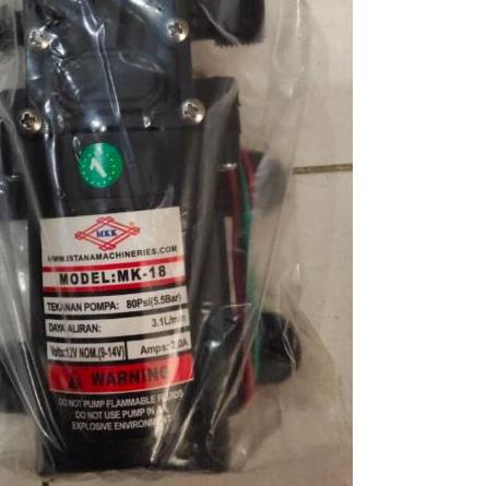 ❂ Pompa dinamo tangki semprotan elektrik sprayer aki bilik ◙