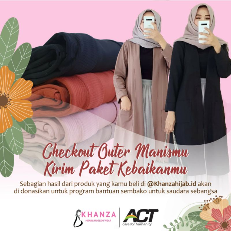 Long Cardi/Cardigan panjang/Outer panjang Celsia