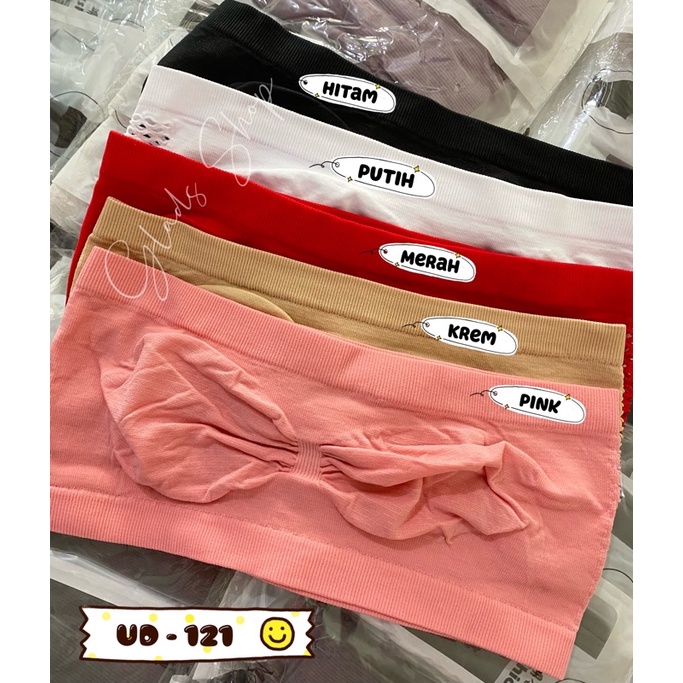 UD121 • Kemben Variasi Jala TANPA BUSA • Kemben Pendek Inner Import Murah