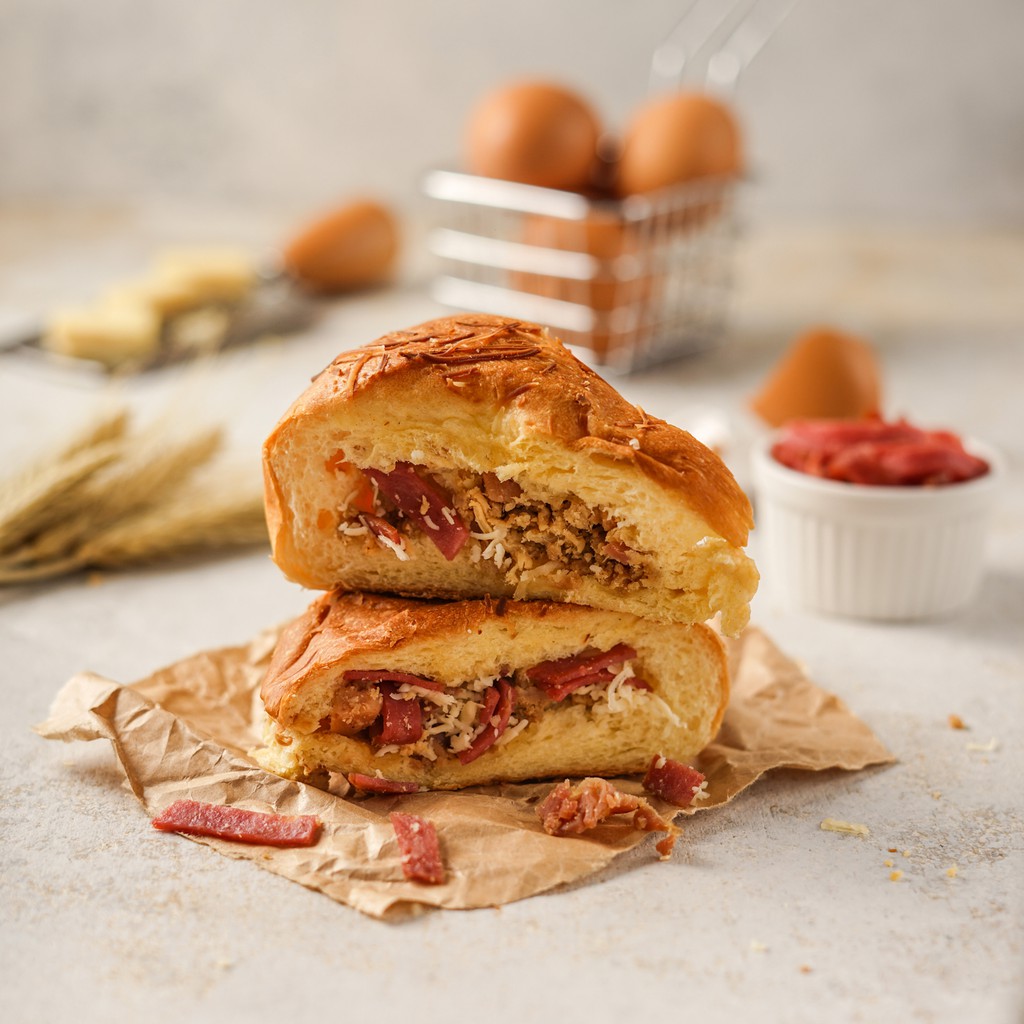 

Roti Ring Ocake Isi Daging Diameter 25cm