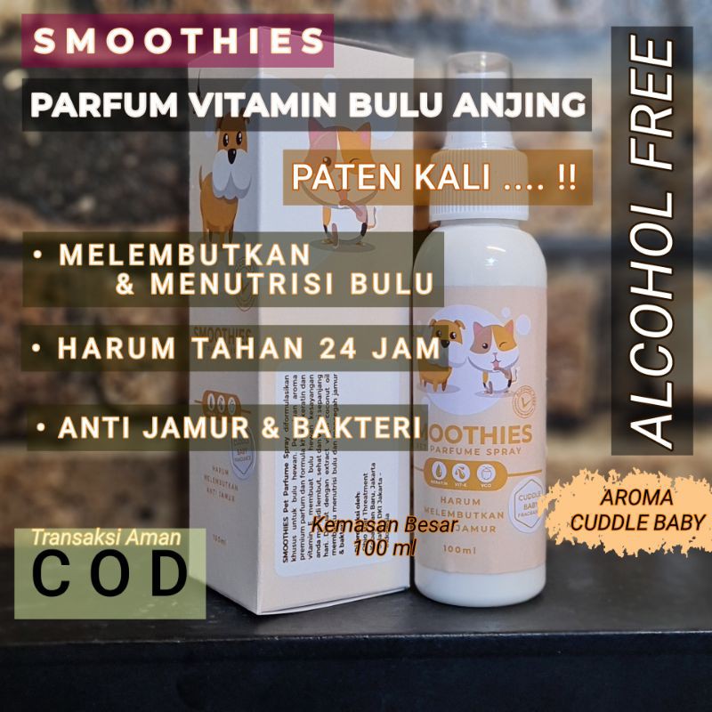 VITAMIN BULU ANJING PARFUM ANJING SMOOTHIES OBAT BULU DOG