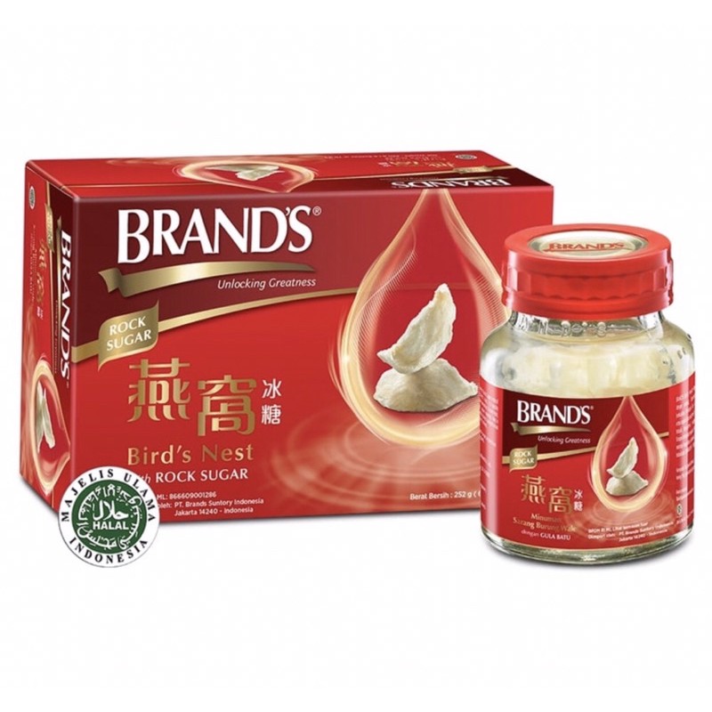 Brands bird nest 42 gram &amp; 70 gram box isi 6 pcs