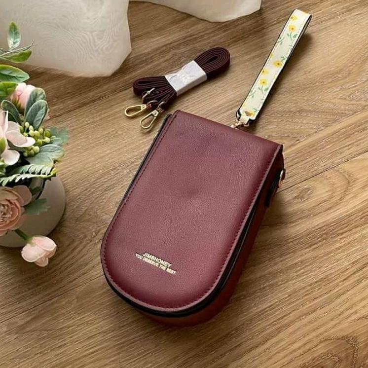 AMB.31My22ᴴ– tas selempang wanita louisa mini bag jim honey