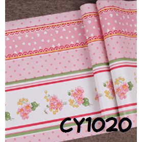 Walpaper Dinding Stiker Wallpaper Sticker Bata Garis Batik Karakter Walpaperdinding Cy1020