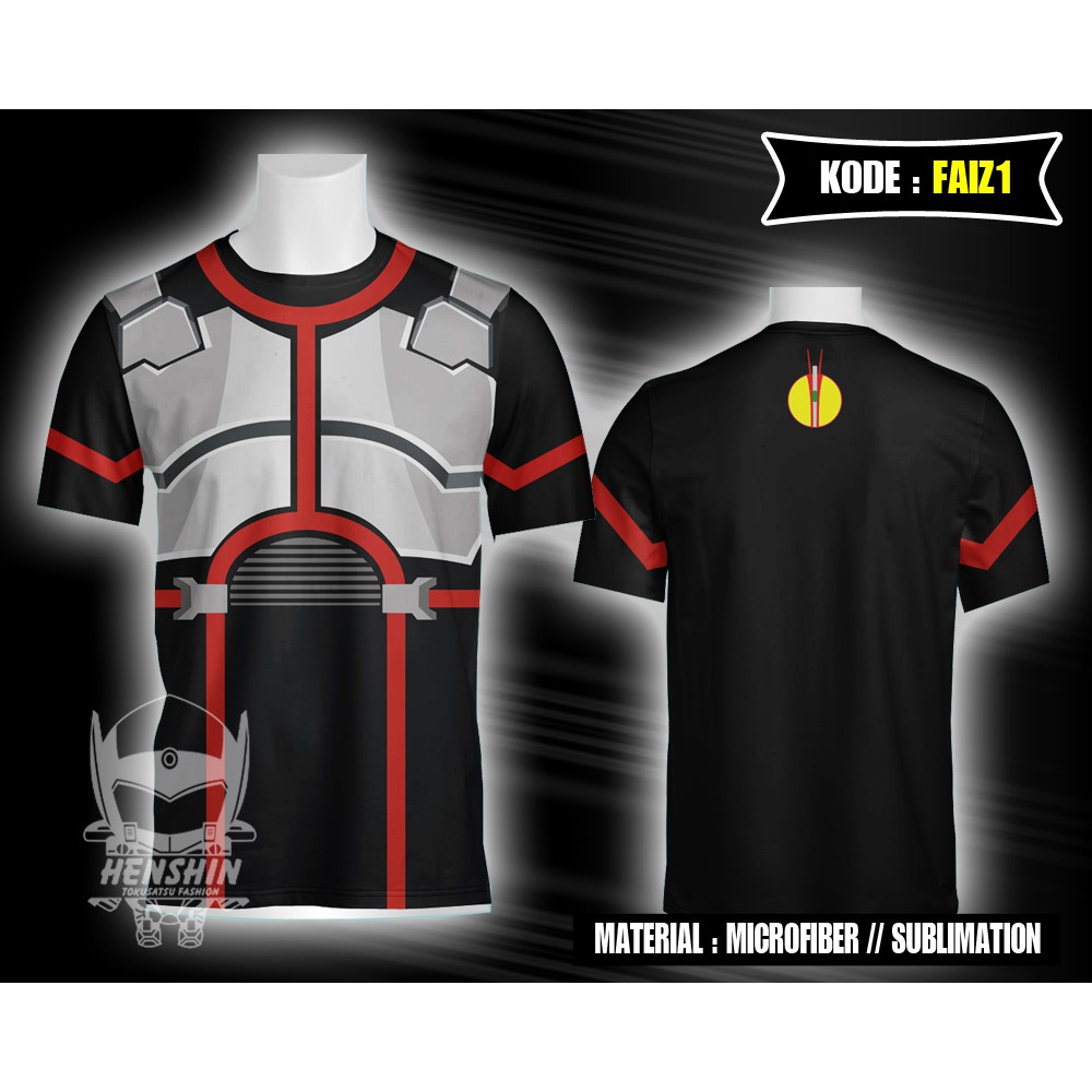 Kaos Full Print Kamen Rider Faiz