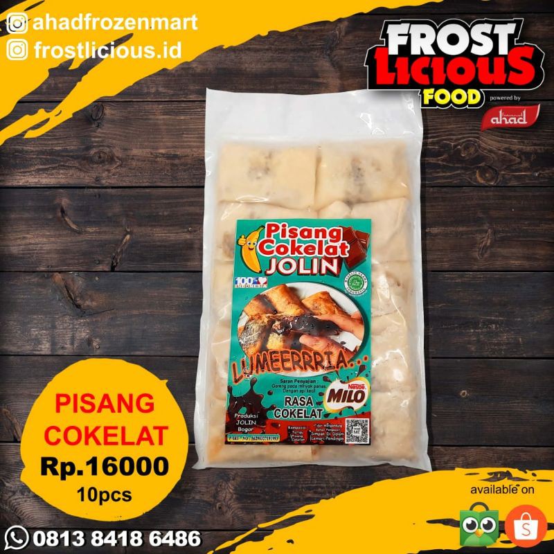 

Pisang Milo Coklat Lumerrria Jolin 10pcs Cemilan enak