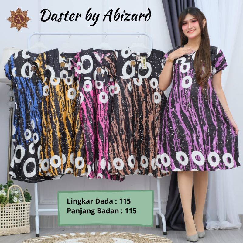 Abizard Daster MANOHARA BUNGA Busui Jumbo Daster Serut Pinggang Daster Bali Murah Kekinian Rayon