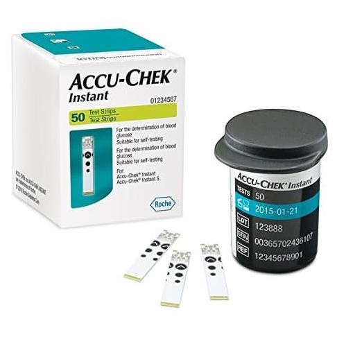 Strip Accu Chek Instant Isi 50 / Strip Gula Darah Accu Chek /Instant Termurah