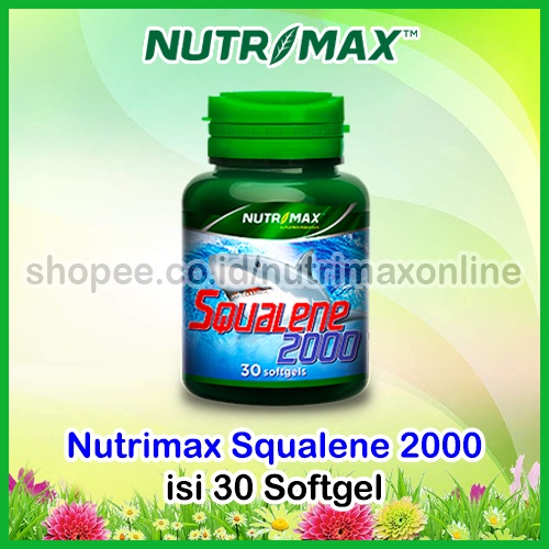 Nutrimax Squalene, Vitamin Squalene 2000, Minyak Hati Ikan Hiu