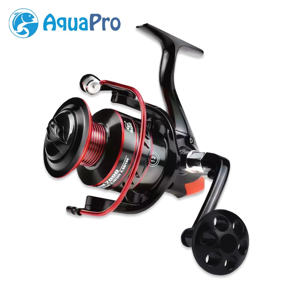 Aquapro DM5000 Reel Pancing Putar Rell Rill Pancing Katrol Kerekan Pancing Fishing Reel Spool Metal Aluminium