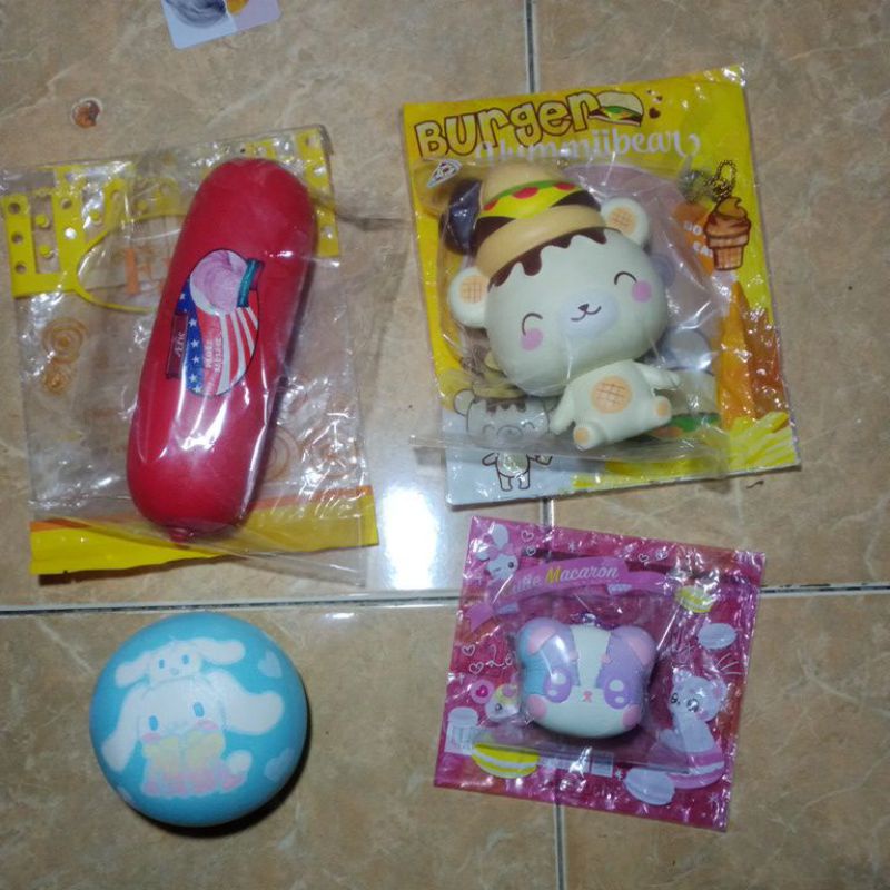 squishy yumiibear,ibloom macaron,Deco squishy