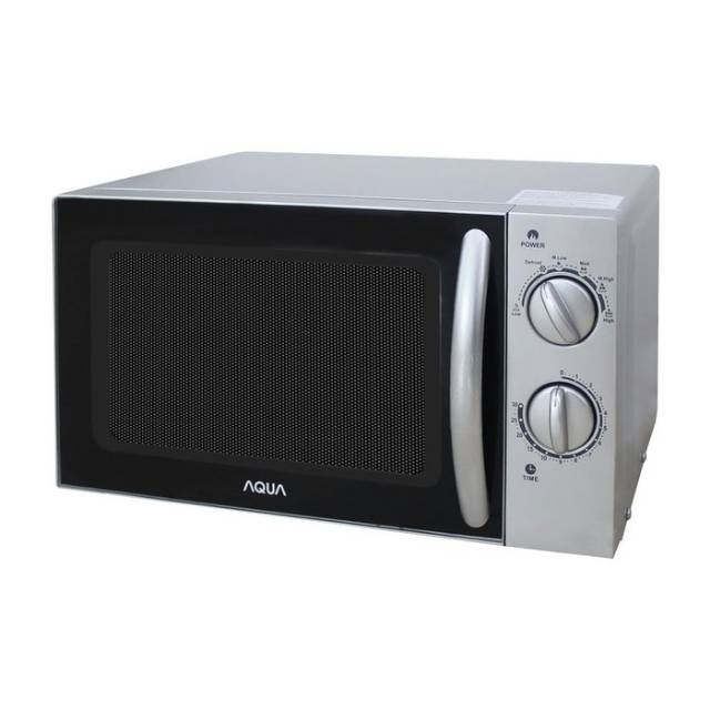 Microwave AQUA AEMS1112S. Kapasitas 17 liter. Listrik Rendah 400 watt. Baru Bergaransi Resmi