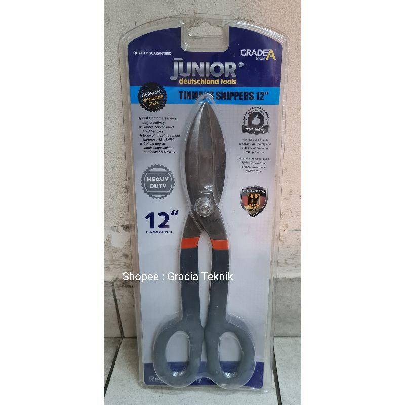 

Gunting Seng 12" / Gunting Plat - Tinmans Snippers 12" Junior