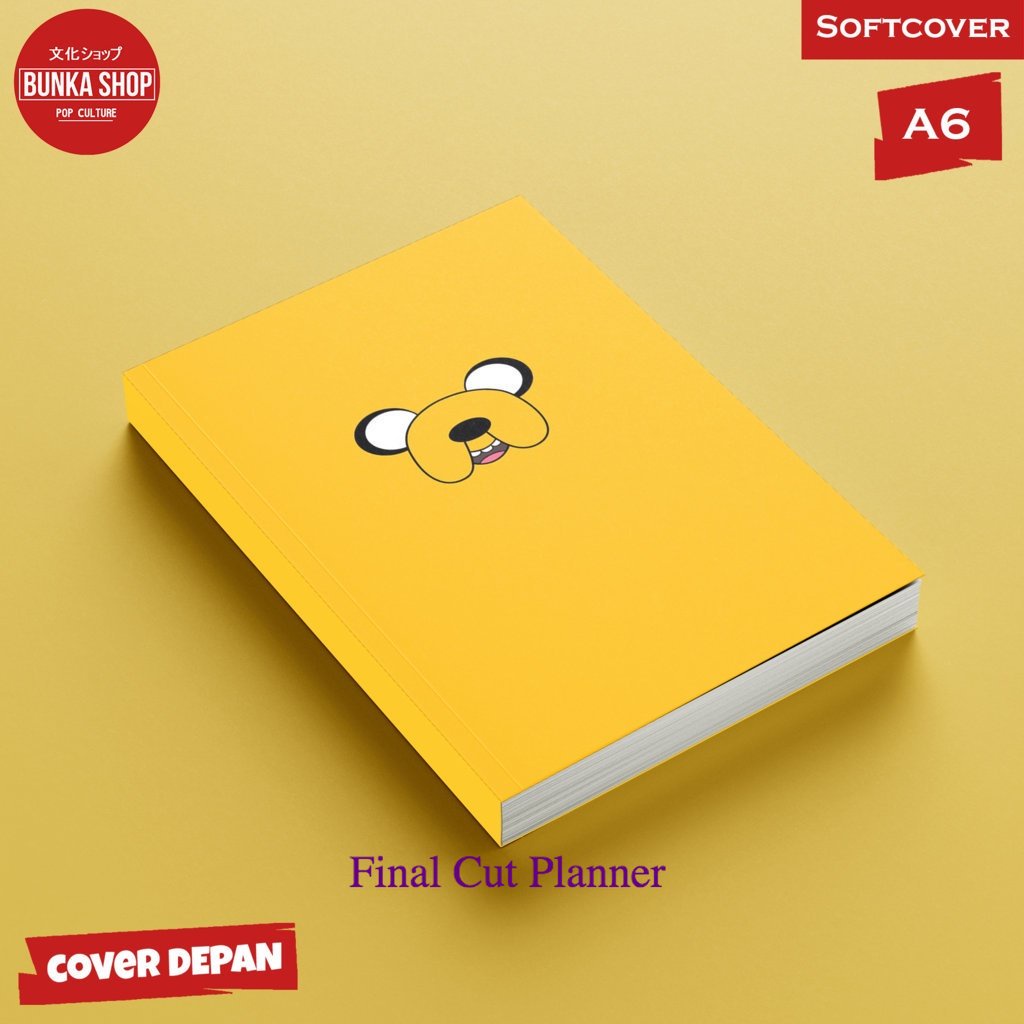

Pocket Note Cute Hype Adventure Time Softcover A6 Buku Tulis Catatan Notes Agenda Planner jurnal
