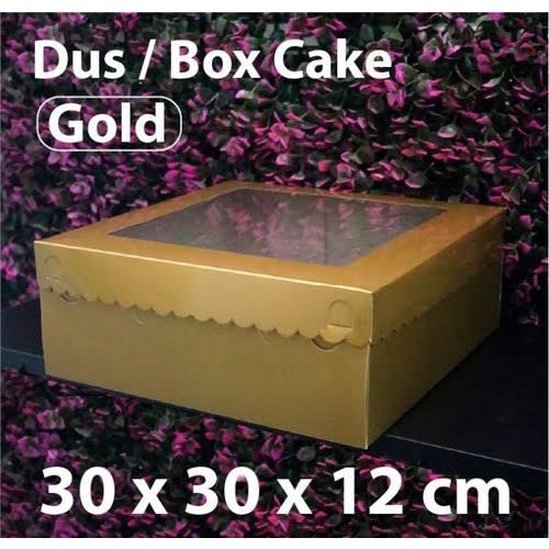 

Kardus Kue/Nasi warna Gold ukuran 30x30 per 10 lembar