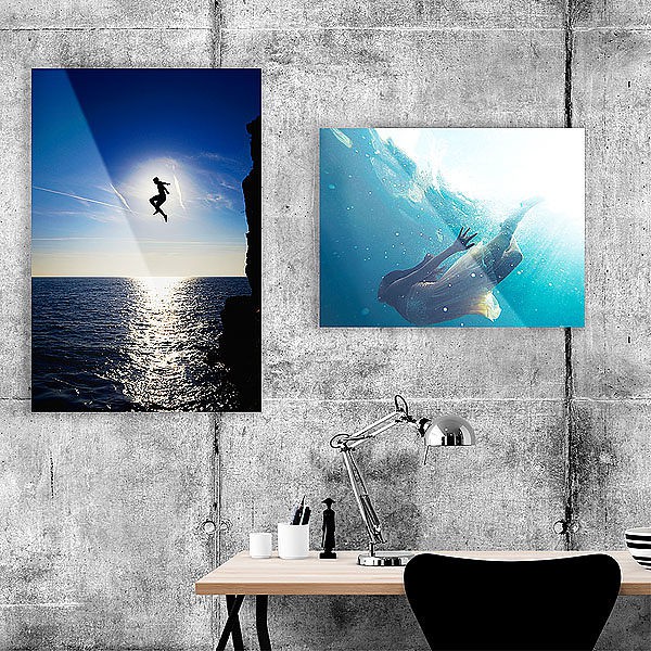 Jasa Cetak Custom Foto Plat Kanvas Metal Aluminum White Dibond Canvas UV Photo Print HD Frameless