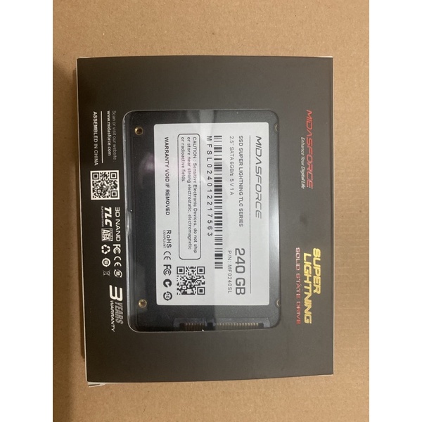 SSD SATA III 240GB MIDASFORCE RESMI