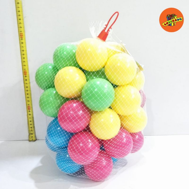 BOLA MANDI WARNA-WARNI -