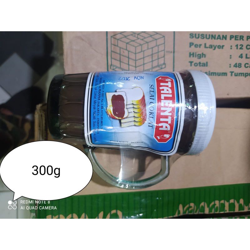 

Selai Coklat Talenta kemasan gelas 300gram