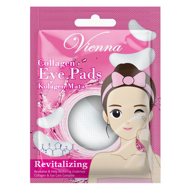 Vienna Collagen Eye Pads Revitalizing - Kolagen Mata