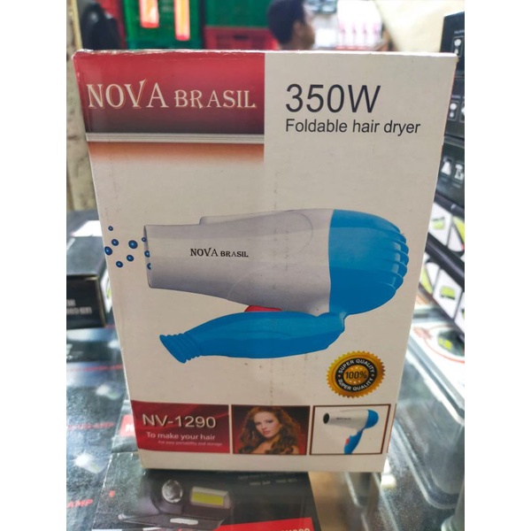 Hairdryer Rambut Nova Brasil NV-1290 // Pengering Rambut 350w