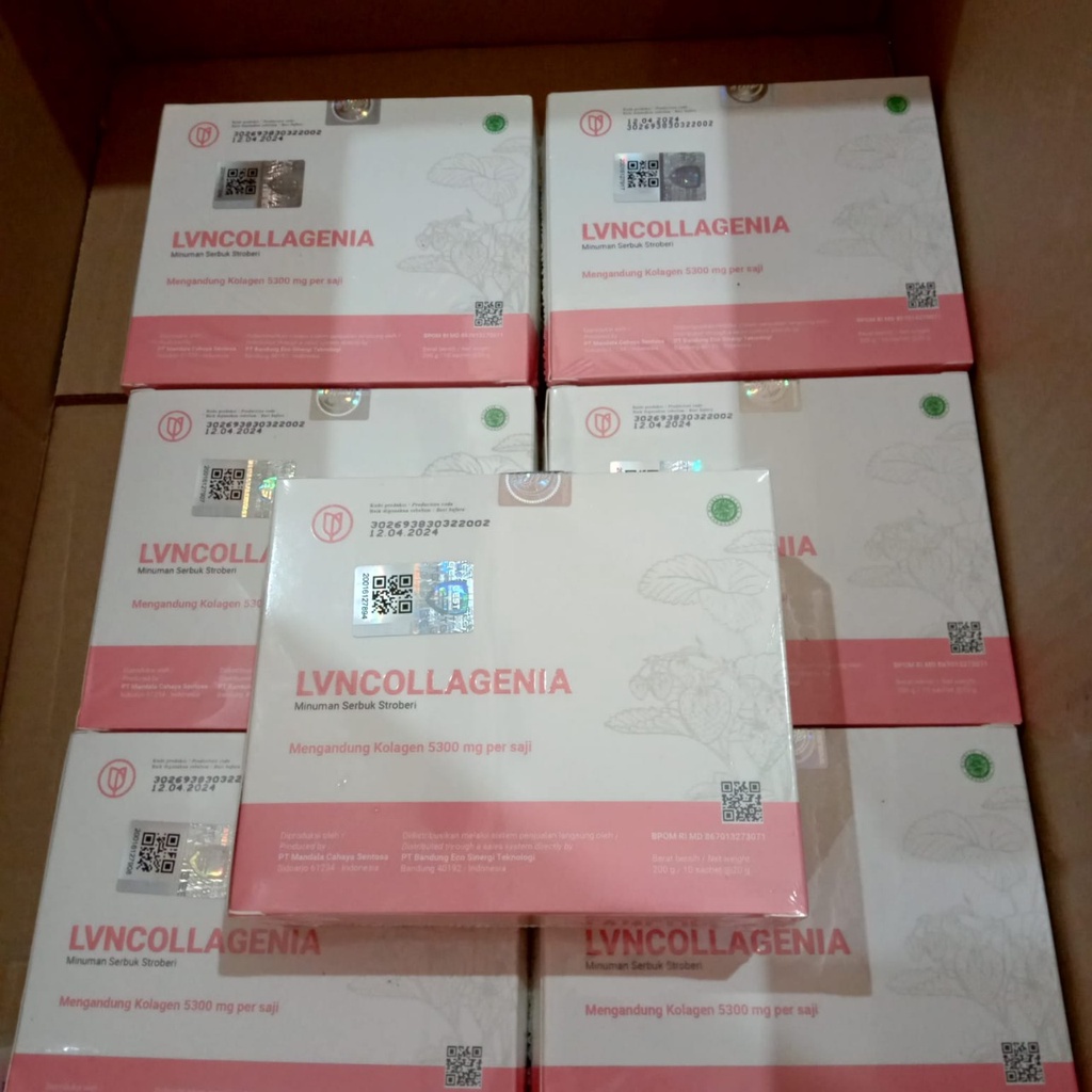 

MINUMAN collagen stroberi original BPOM / L\/N Collagen Kolagen Stroberi Original BPOM 10 Pcs