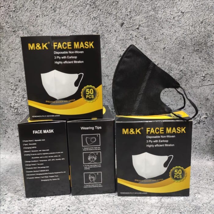 {NEW} Masker Duckbill Warna Medis 3ply Earloop Disposable Face Mask Duckbill Medical Grade Isi 50Pcs