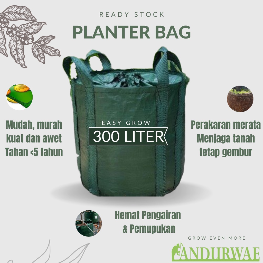 Planter Bag 300 Liter Easy Grow