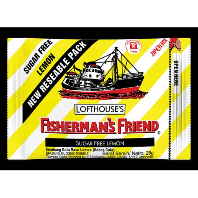 

FISHERMAN'S FRIEND LEMON SUGAR FREE