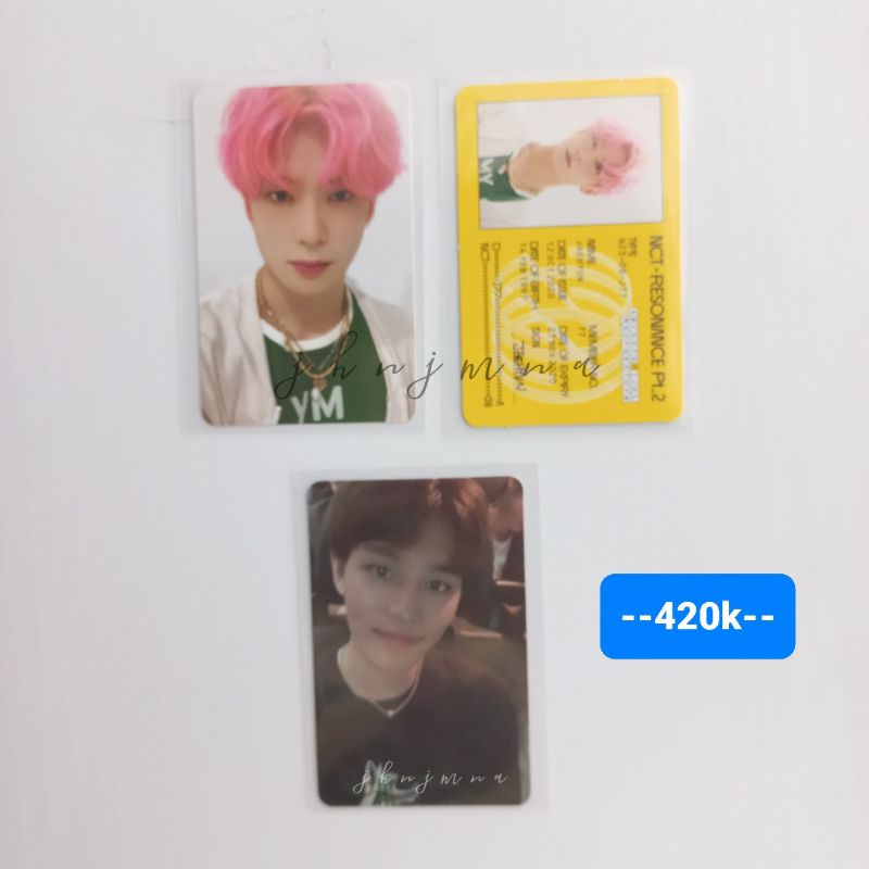 PC ID Card Jaehyun Departure + Kihno superhuman Taeil