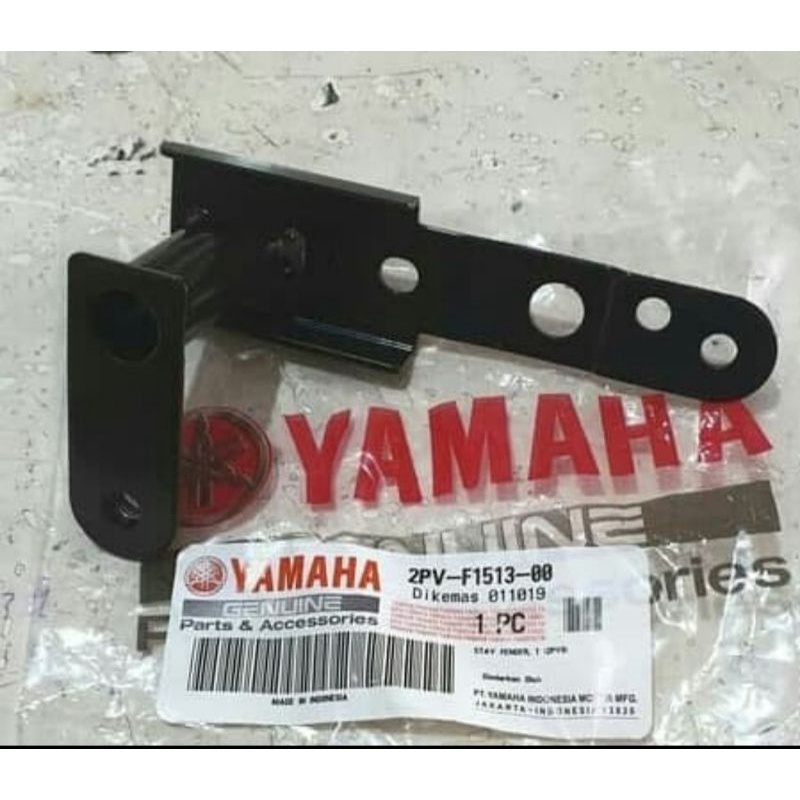 BRACKET BREKET SPAKBOR DEPAN MX KING 2019 KIRI ASLI ORI YAMAHA 2PV F1513 00