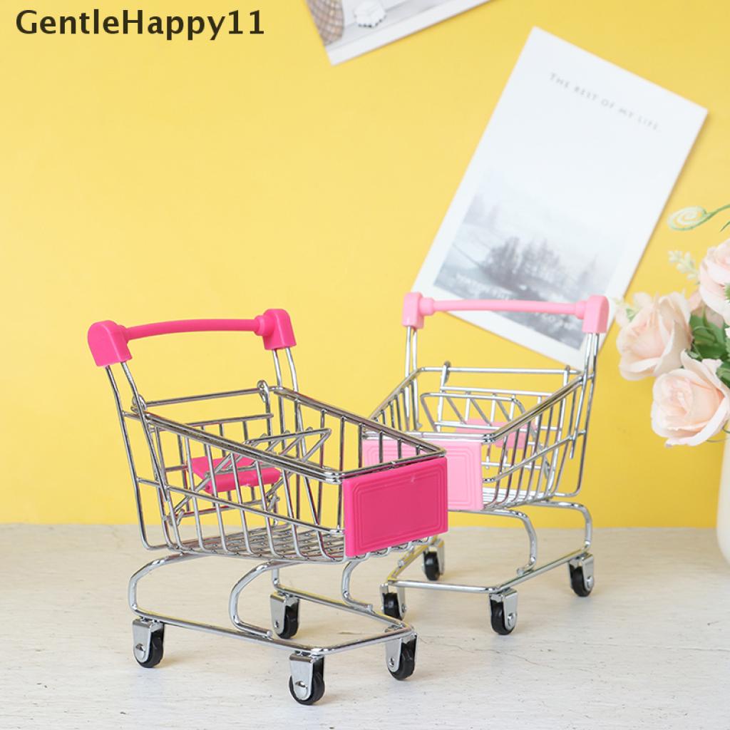 Gentlehappy 1pc Mainan Trolley Belanja Supermarket Mini Untuk Anak