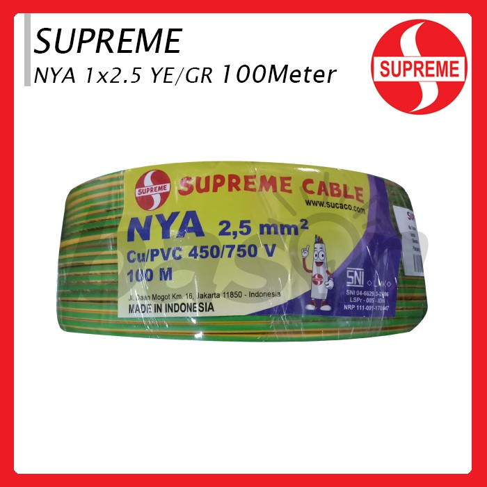 Supreme NYA 1x2.5mm @ 100 Meter