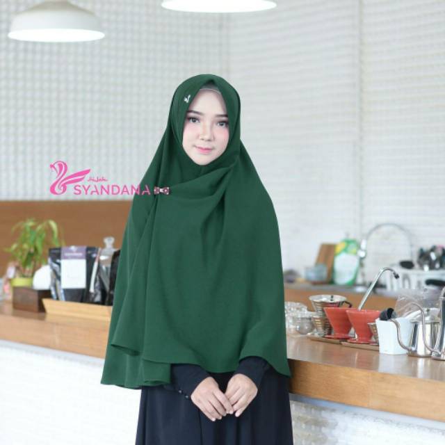 Hijab Syandana Gosya Forest / Khimar Bergo Syandana