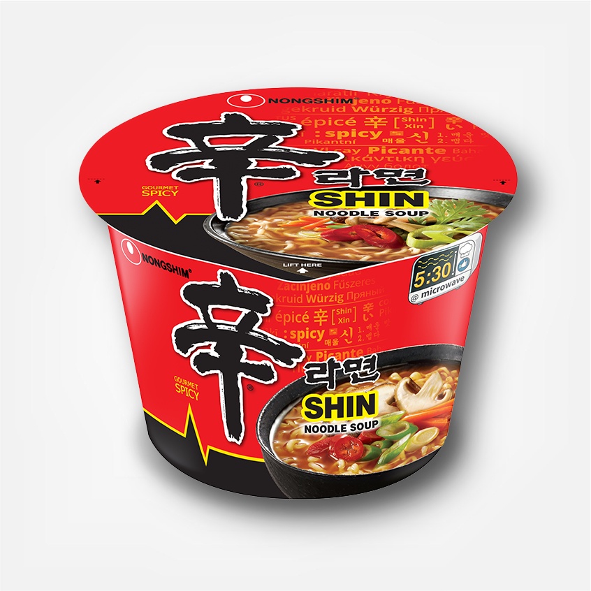 

Nongshim Shin Noodle Soup - Ramyeon/라면