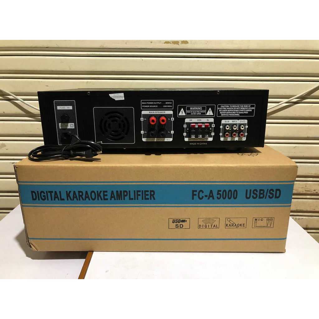 Amplifier Karaoke Firstclass FC A5000 USB Bluetooth