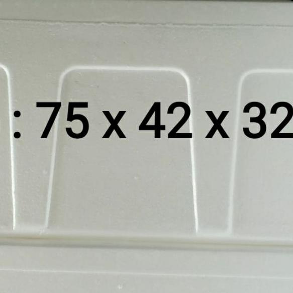 ♣ Styrofoam Box AG 75 : 75 x 42 x 32 cm ➴
