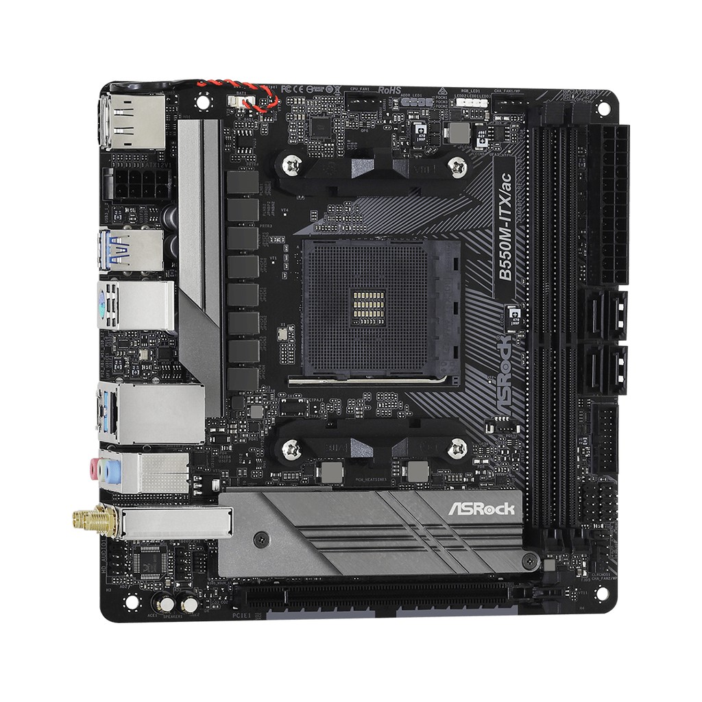 ASROCK B550M-ITX/ac AM4 Mini-ITX MOTHERBOARD AMD