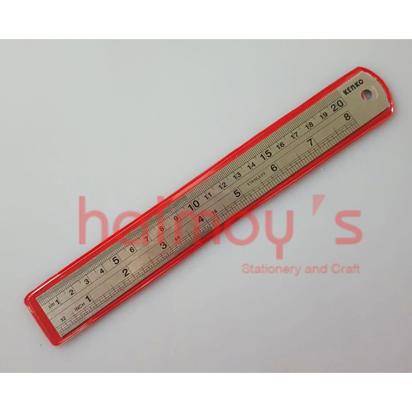 

PENGGARIS BESI / ROL BESI / STAINLESS RULER KENKO 20 CM