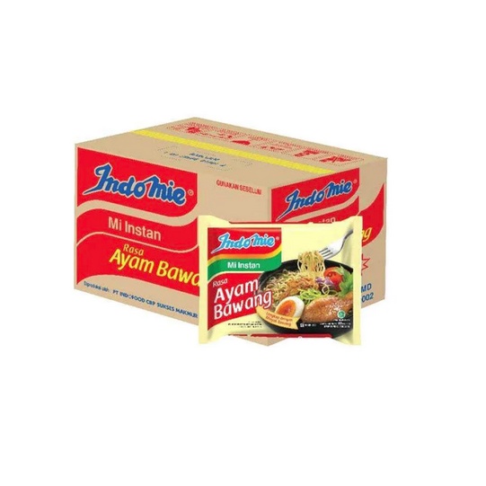 

indomie kuah rasa ayam bawang 1 dus isi 40